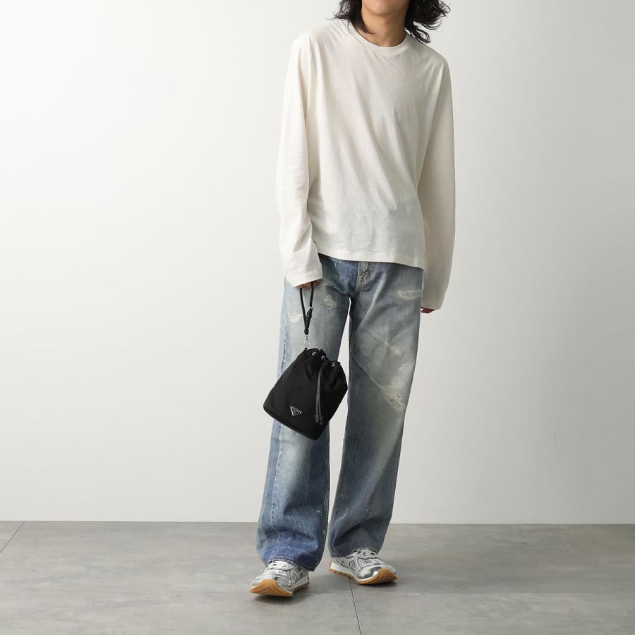 PRADA（プラダ） ポーチ 1NS369 R067 メンズ Re-Nylon リナイロン 巾着