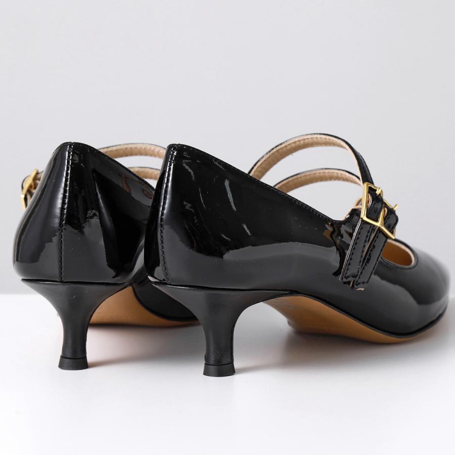 【未使用】38 24.5cmフラットシューズ パンプス ファビオルスコーニ FABIO RUSCONI ファビオ ルスコーニ ストラップ パンプス メリー