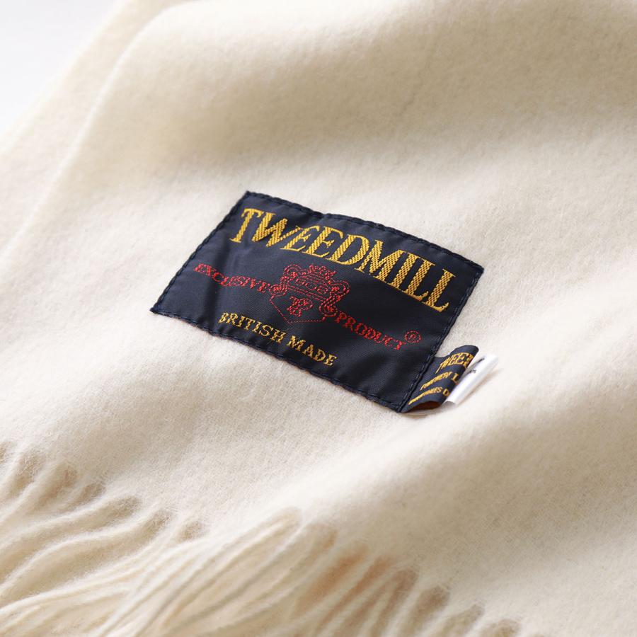 TWEED MILL（ツイードミル） マフラー Lambswool Knee Throw 70×190