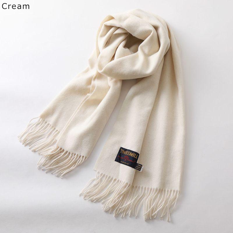 16459✨美品✨トムブラウン 4BAR マフラー ツイード ウール ニット TWEED MILL（ツイードミル） マフラー Lambswool Knee Throw 70×190