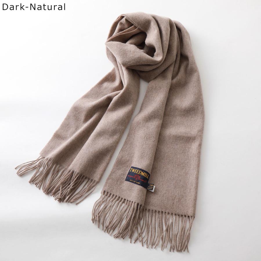 【美品】人気色　TWEED MILL 大判ストール TWEED MILL（ツイードミル） マフラー ストール 70×190 大判ストール