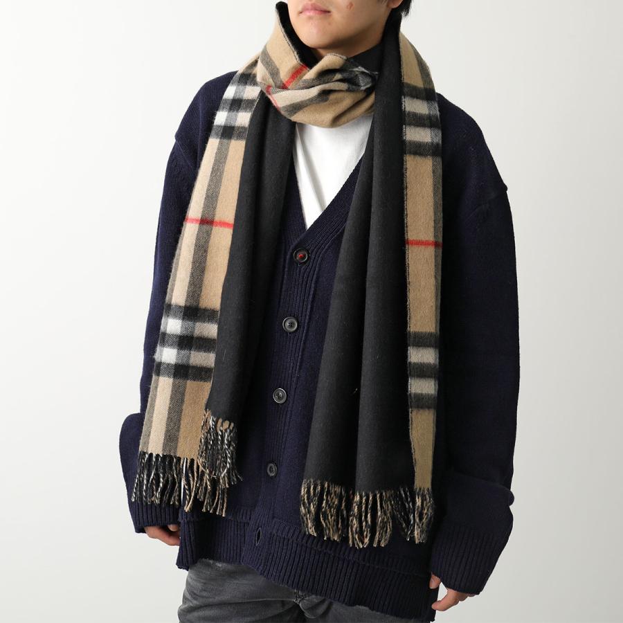 BURBERRY バーバリー ストール MU GNT CHK SLD LNG CSSC 8035910 8045332 メンズ マフラー ショール カシミヤ バーバリーチェック 大判 カラー2色｜s-musee｜03