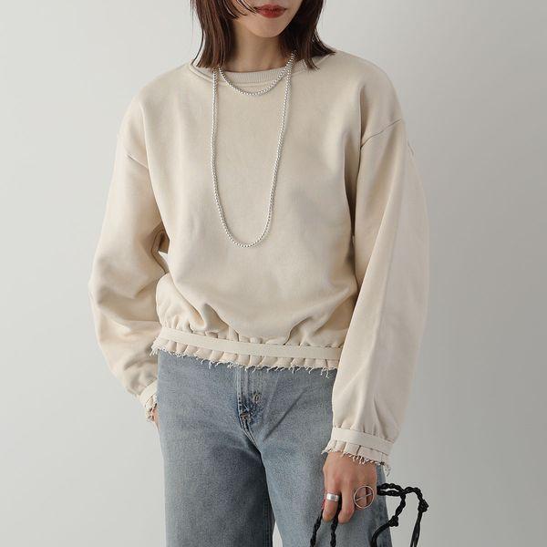 【美品】BASErange LIGHT RELIEF SWEATSHIRT BASERANGE（ベースレンジ） スウェット ROUTE SWEAT SHIRT ルート FRSS
