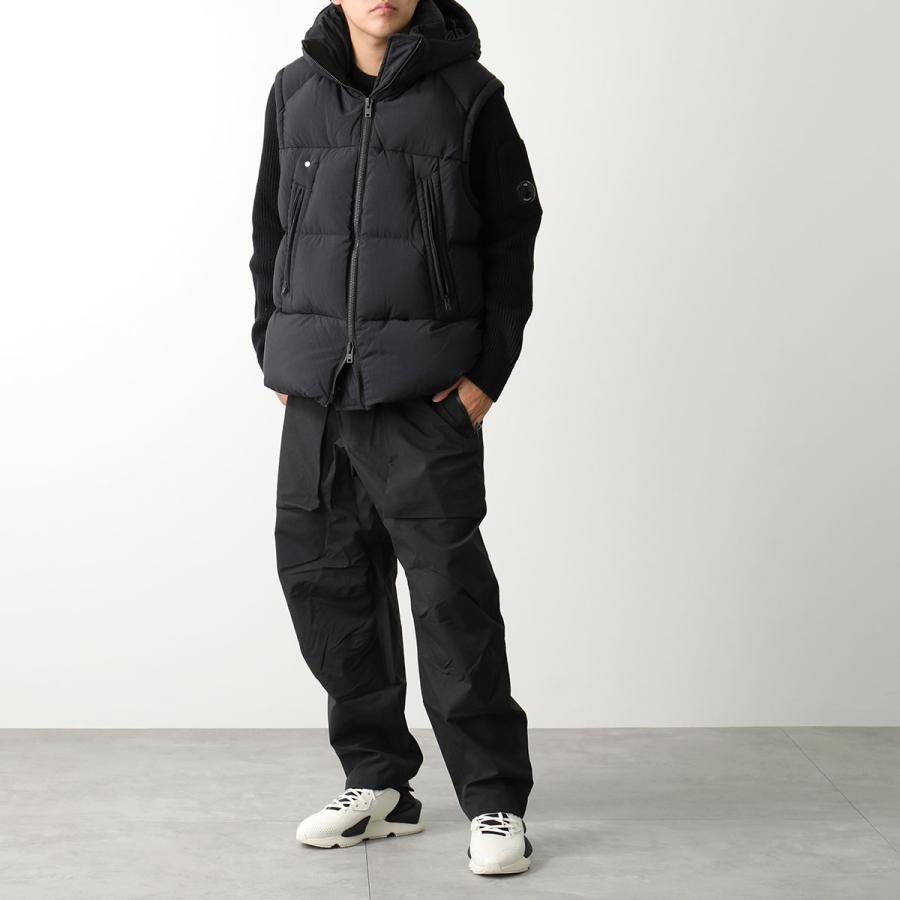 正規新品タグ付♡Y-3 ♡W PUFF ダウンVEST ブラックLユニセックス Y-3 ワイスリー ダウンベスト PUFF VEST パフ IL2035 メンズ フード