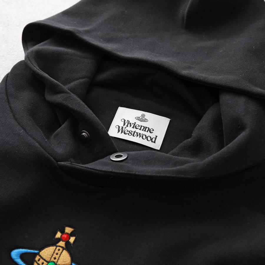 美品Vivienne Westwood ブラック フード付きスウェット Vivienne Westwood（ヴィヴィアンウエストウッド） パーカー Cropped