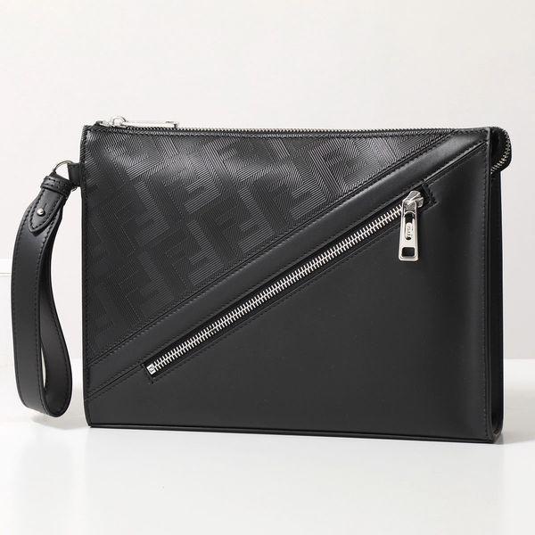 FENDI（フェンディ） クラッチバッグ 7VA491 AQW1 メンズ FFロゴ