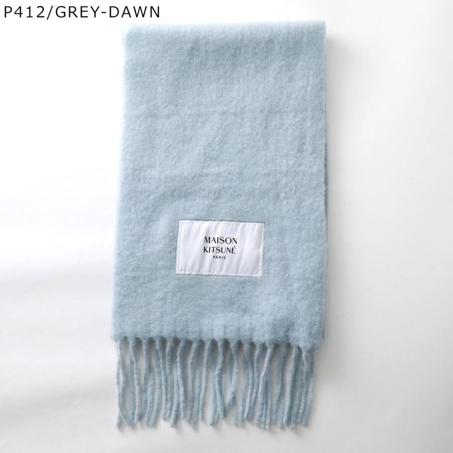 MAISON KITSUNE メゾンキツネ マフラー BABY ALPACA PLAIN SCARF MAISON KITSUNE メゾンキツネ マフラー BABY ALPACA PLAIN SCARF