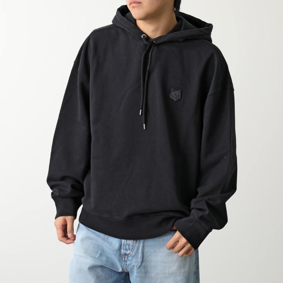 希少 MAISON KITSUNE ポルトガル製 メゾンキツネ パーカー　レア MAISON KITSUNE（メゾン キツネ） パーカー TONAL FOX HEAD PATCH