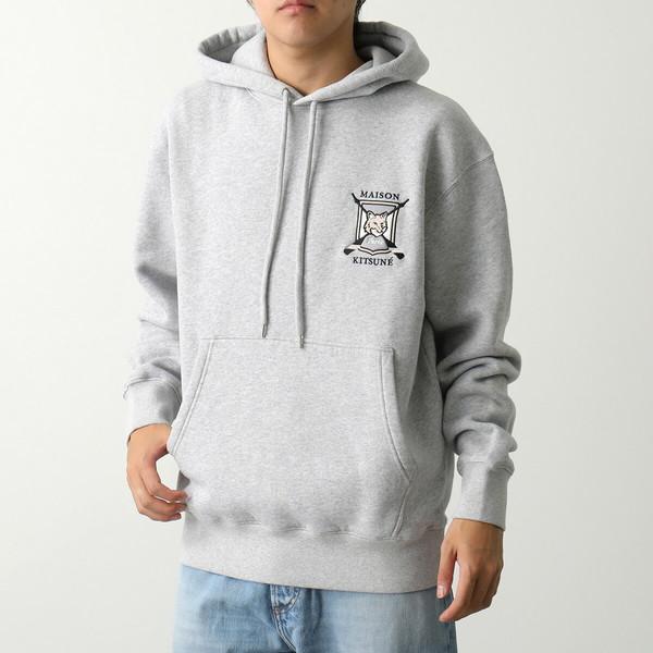 MAISON KITSUNE（メゾン キツネ） パーカー COLLEGE FOX EMBROIDERED