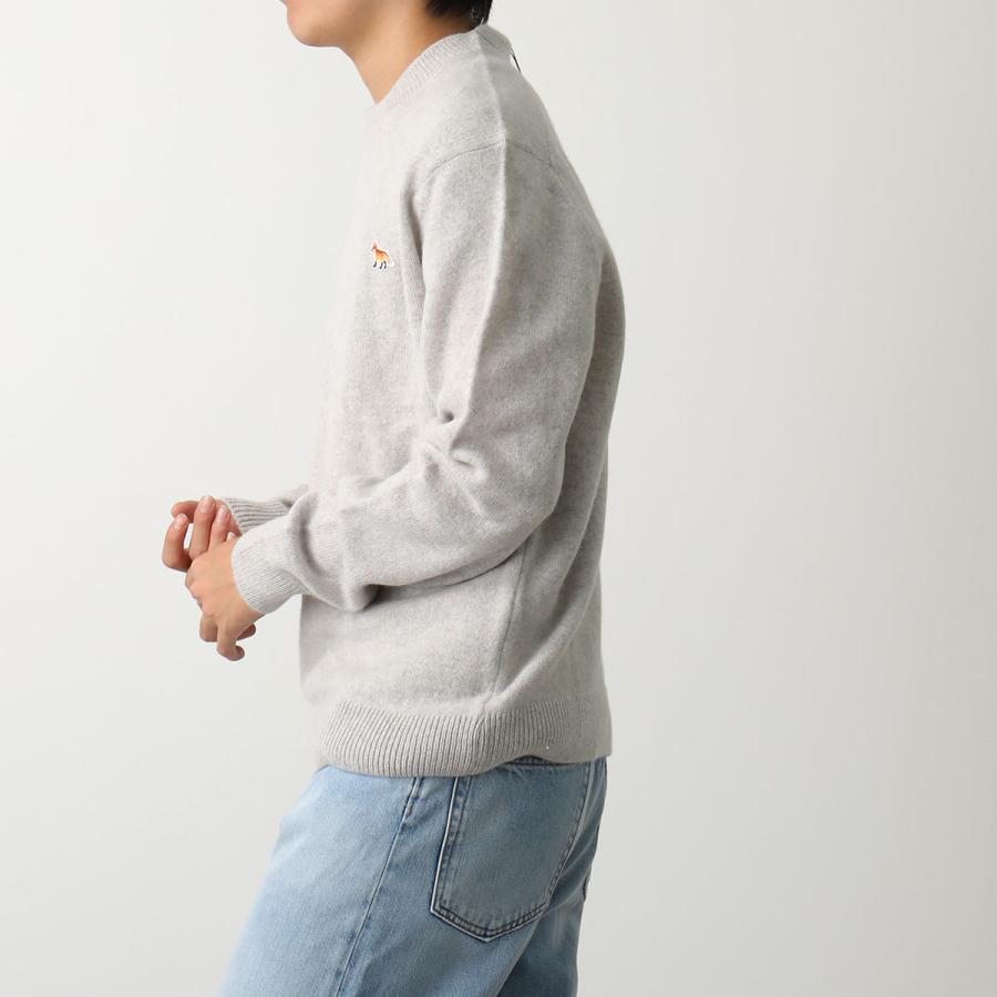 MAISON KITSUNE メゾンキツネ セーター BABY FOX PATCH REGULAR JUMPER ベイビー フォックス パッチ  レギュラー ジャンパー LM00813KT1006