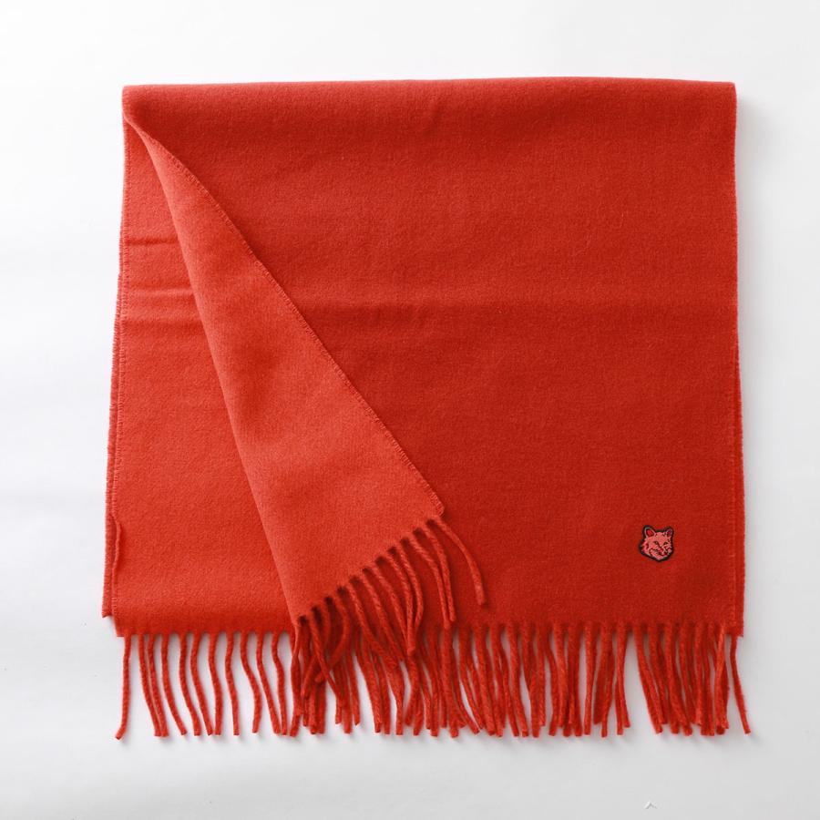 MAISON KITSUNE メゾンキツネ マフラー FOX HEAD PATCH SCARF MAISON KITSUNE メゾンキツネ マフラー FOX HEAD PATCH SCARF