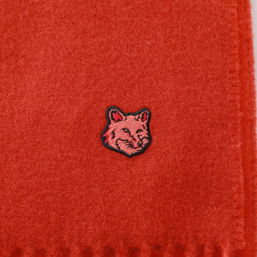 MAISON KITSUNE メゾンキツネ マフラー FOX HEAD PATCH SCARF MAISON KITSUNE メゾンキツネ マフラー FOX HEAD PATCH SCARF