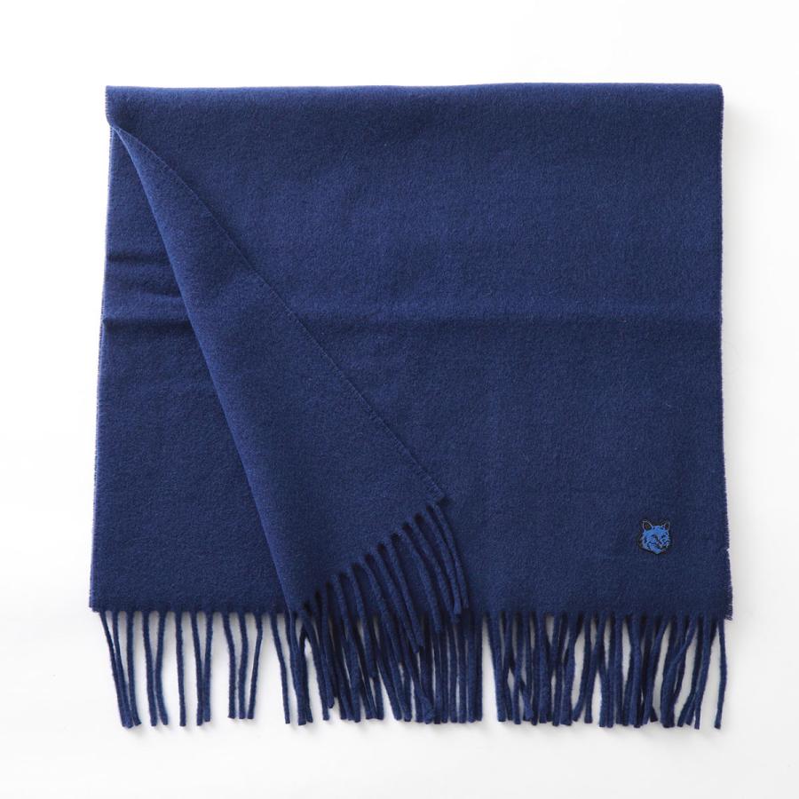 MAISON KITSUNE メゾンキツネ マフラー FOX HEAD PATCH SCARF MAISON KITSUNE メゾンキツネ マフラー FOX HEAD PATCH SCARF