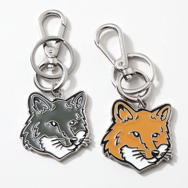 MAISON KITSUNE（メゾン キツネ） キーリング FOX HEAD METAL KEYRING