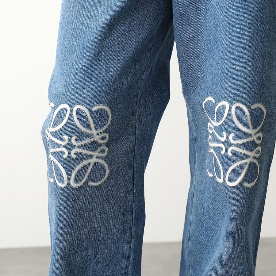 loewe ロエベ　デニム　クロップド丈　アナグラム　パンツ　ロゴ LOEWE（ロエベ） ジーンズ ANAGRAM CROPPED アナグラム クロップド