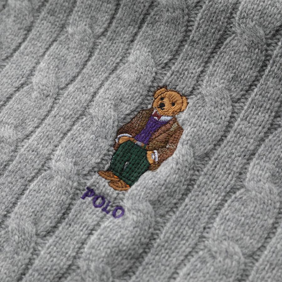 Polo Ralph Lauren ポロベア マフラー グレー ラルフローレン♪ POLO RALPH LAUREN(ポロ ラルフ ローレン)POLOベア マフラー