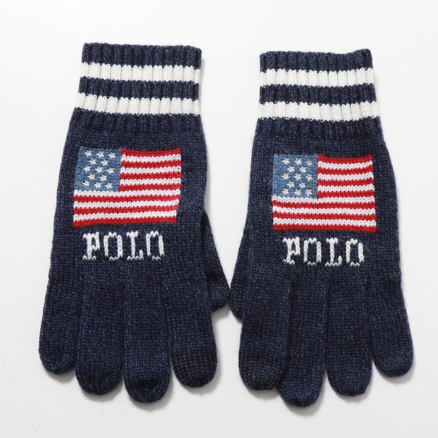 Polo Ralph Lauren アメリカ国旗手袋 ワンサイズ POLO RALPH LAUREN（ポロ・ラルフローレン） ポロ ラルフローレン 手袋