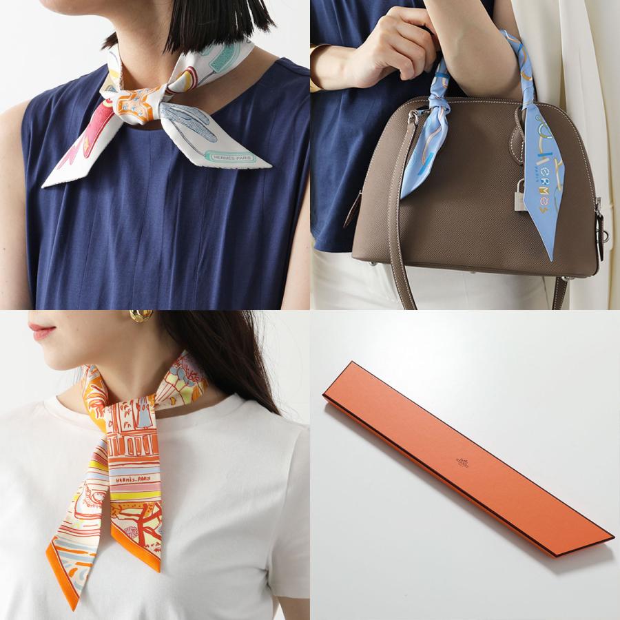 HERMES エルメス ツイリー スカーフ 853336S シルク ツイリー HERMES エルメス ツイリー スカーフ 853336S シルク ツイリー
