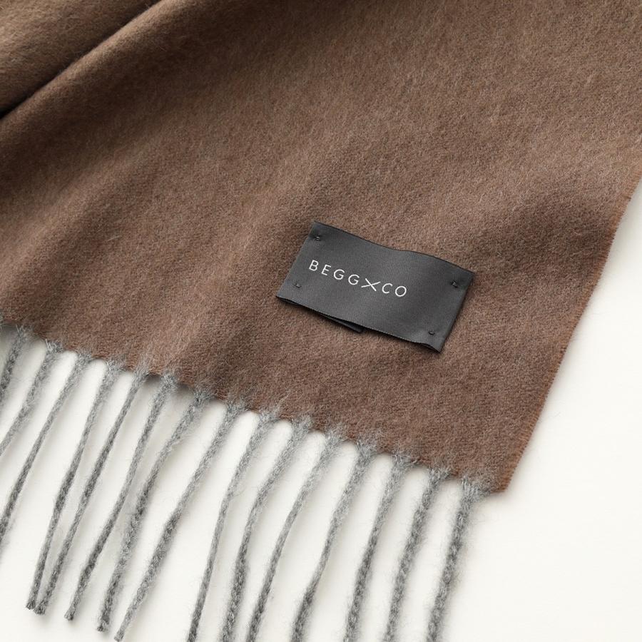 BEGG&CO ベグアンドコー マフラー ARRAN REVERSIBLE メンズ 36×183 