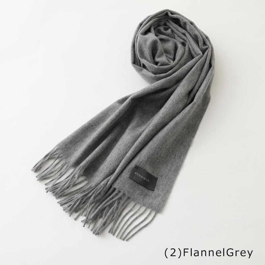 Begg & Co BEGG&CO ベグアンドコー マフラー ARRAN PLAIN DARK Begg & Co BEGG&CO ベグアンドコー マフラー ARRAN PLAIN DARK