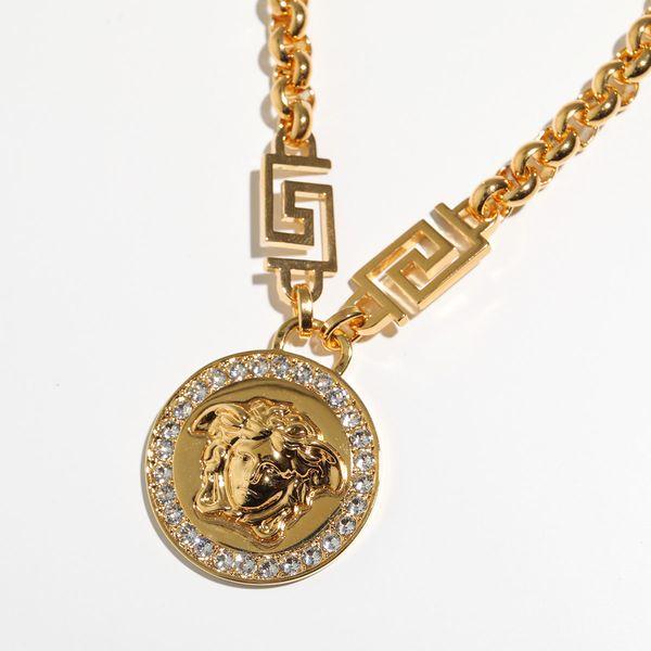 VERSACE⭐︎メデューサラインストーンネックレス VERSACE（ヴェルサーチェ） ヴェルサーチ ネックレス DG1E009 DJMX