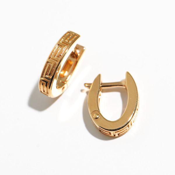 VERSACE（ヴェルサーチェ） ヴェルサーチ フープピアス 1009583