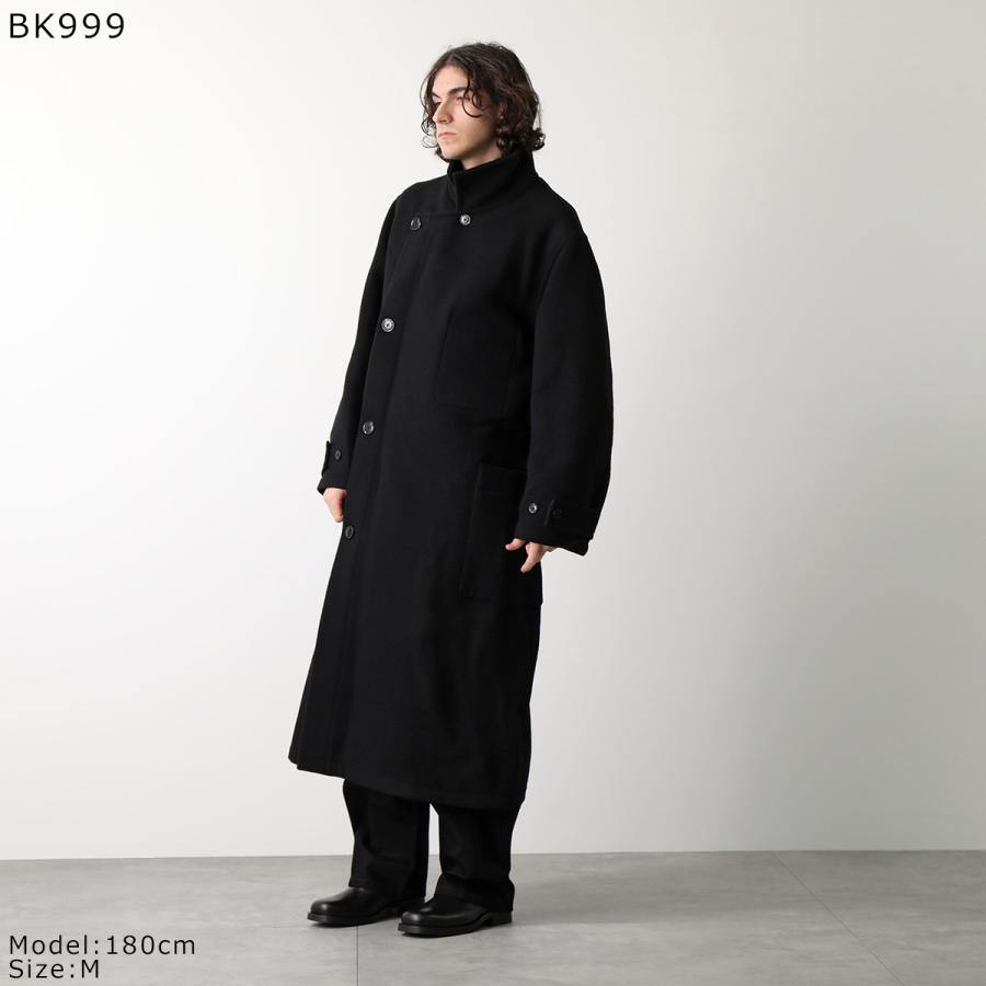 LEMAILE(ルメール)ロングコート　ブラック　週末限定値下げ LEMAIRE（ルメール） ロングコート WRAP COAT CO1037 LF1116 ラップ