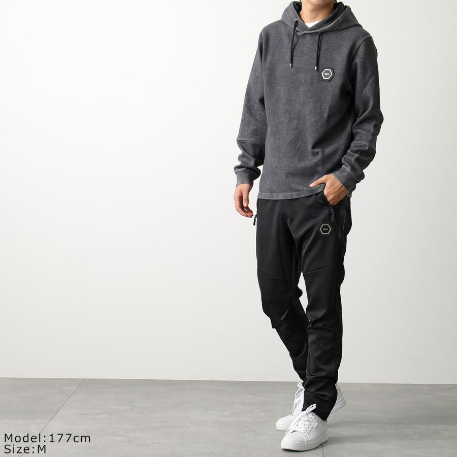 BALR. ボーラー トラックパンツ Louis Slim Tech Zip Track Pants B1412.1022 メンズ メタルロゴ ジャージ ナイロンブレンド Jet‐Black｜s-musee｜02