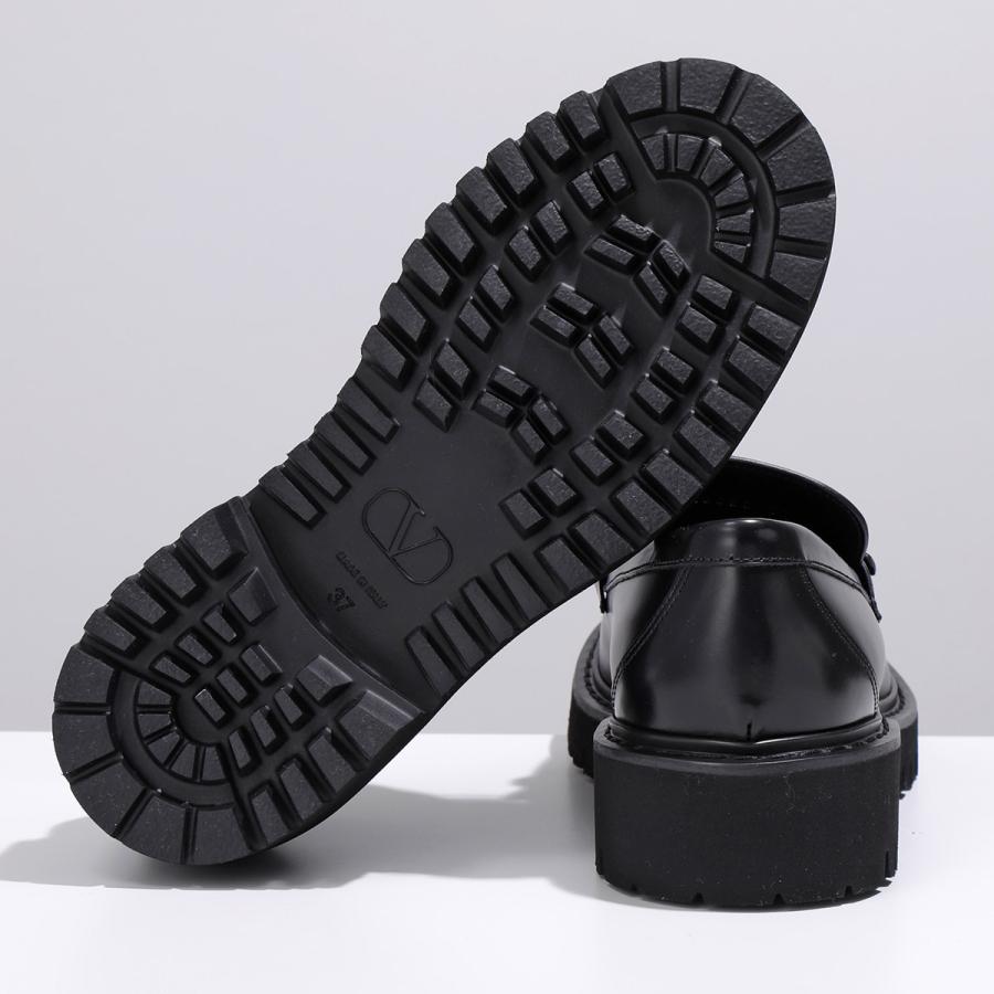 VALENTINO ヴァレンティノ レザー ダービー シューズ 厚底 革靴 42