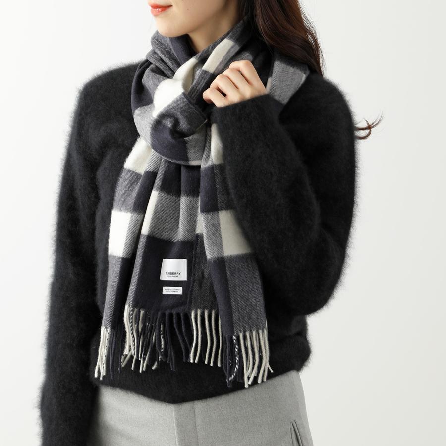 BURBERRY バーバリー マフラー HALF MEGA CHECK CASHMERE SCARF BURBERRY バーバリー マフラー HALF MEGA CHECK CASHMERE SCARF