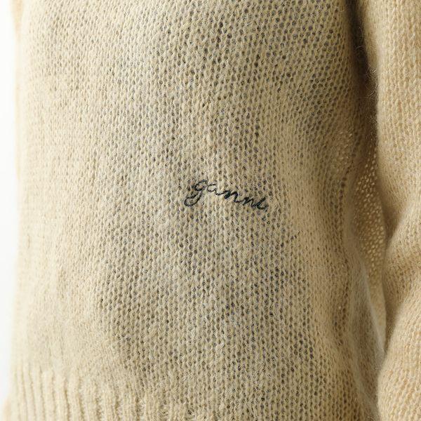 GANNI（ガニー） ニット Mohair O-neck Pullover K1918 2597
