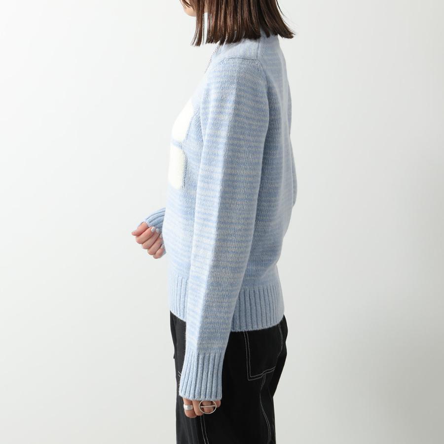 GANNI（ガニー） ニット Graphic O-neck Pullover Butterfly K1903