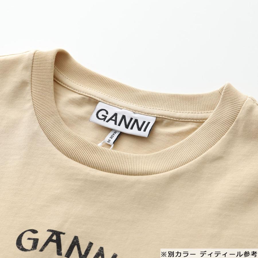 GANNI Tシャツ未使用タグ付 GANNI（ガニー） 半袖 Tシャツ Basic Thin Jersey Relaxed O-neck T