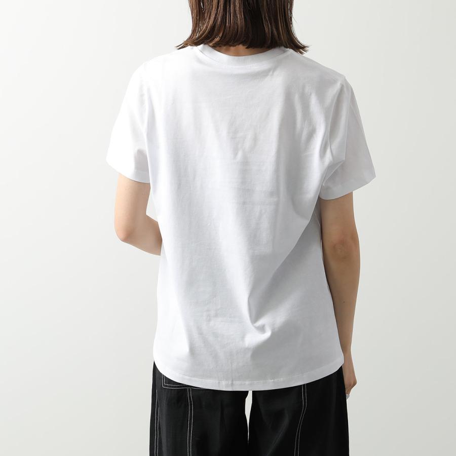 ガニー半袖Tシャツ Sサイズ ホワイト GANNI（ガニー） 半袖 Tシャツ Basic Jersey Peach Flower Relaxed T