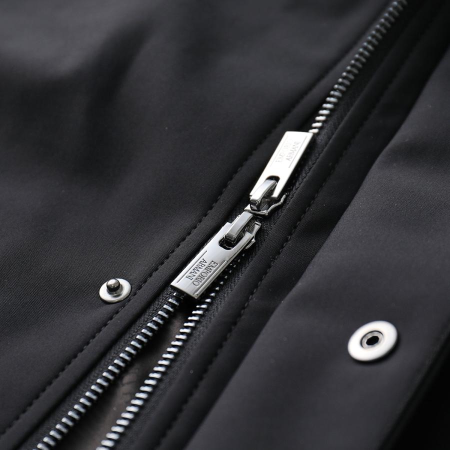 エンポリオアルマーニ ショート丈 コート ジャケット ヴィンテージ Emporio Armani vintage 90s black genuine leather short trench