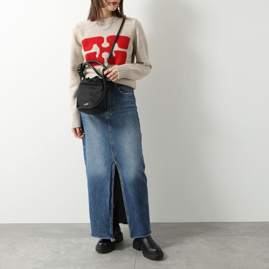 GANNI（ガニー） ハンドバッグ Knot Small Bucket A4901 A5178 5826