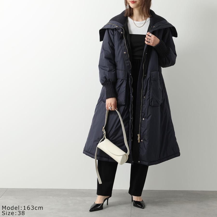 美品 NBB WEEKEND ナイロン撥水シワ加工 フルジップウインドコート VLAB Laboratorio N.5 ヴィラボ 中綿コート TWEET FW36624 703