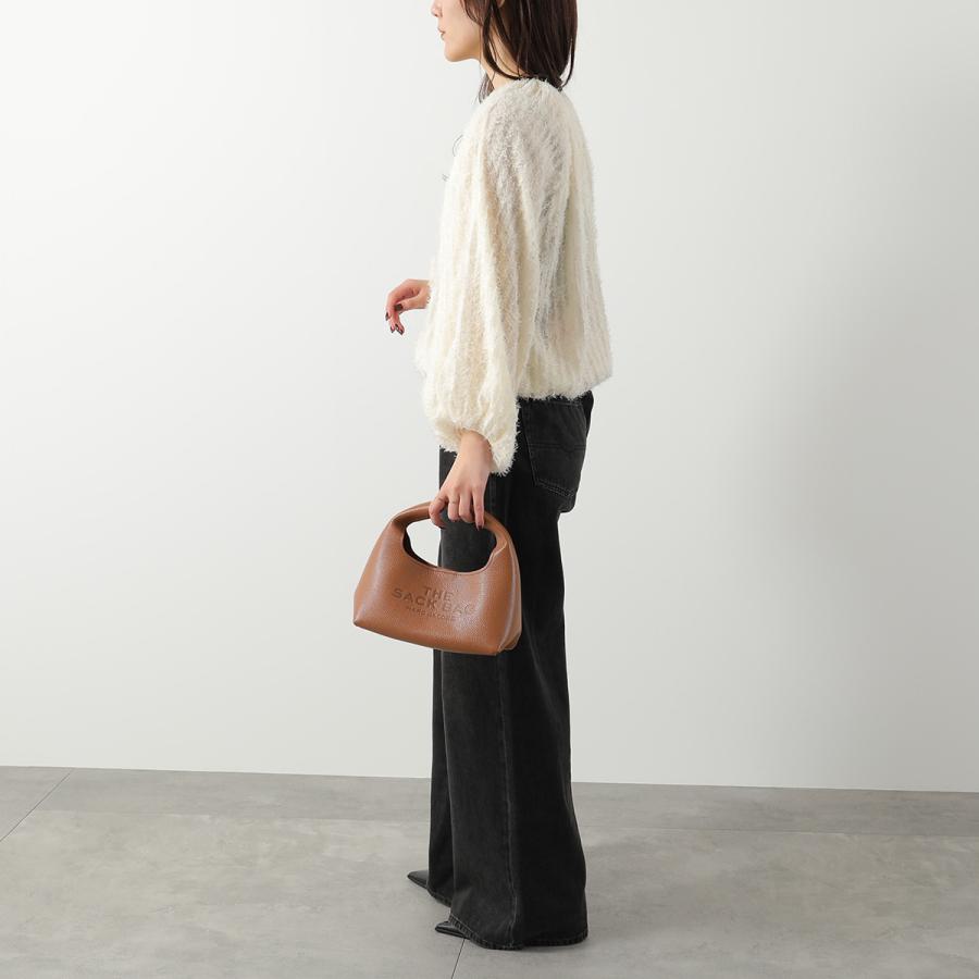 MARC JACOBS マークジェイコブス ハンドバッグ THE LEATHER SACK BAG MINI ザ レザー サック バッグ ミニ 2F3HSH020H01 レディース ロゴ 鞄 カラー5色の画像