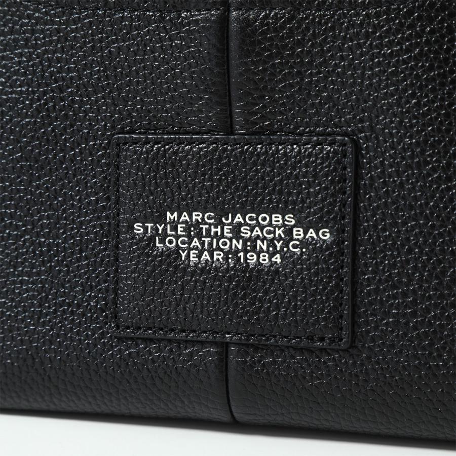 【中古】マークジェイコブス MARC JACOBS ザ レザー サック バッグ ミニ ハンドバッグ ブラック 2F3HSH020H0 MARC JACOBS（マーク・ジェイコブス） ハンドバッグ THE LEATHER SACK