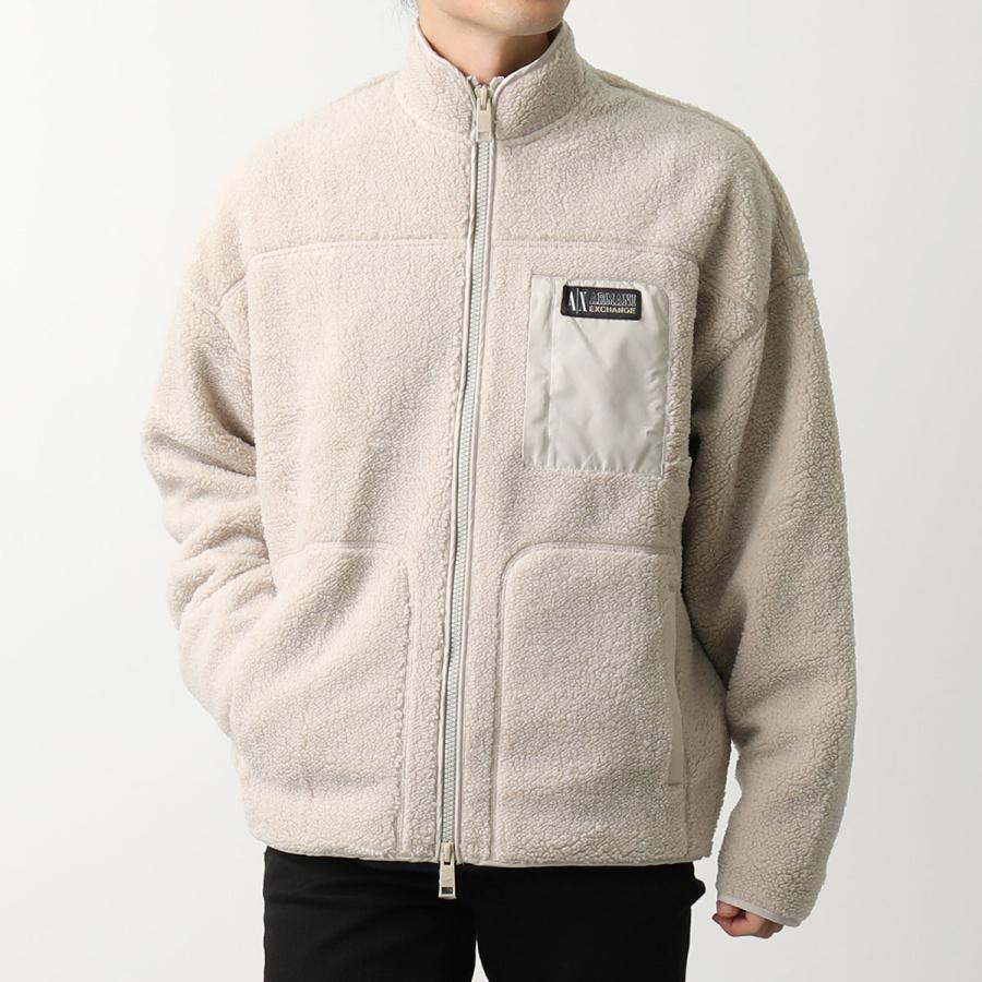 ARMANI スエード切り替えジャケット ニットアーム ライトベージュ ARMANI スエード切り替えジャケット ニットアーム ライトベージュ