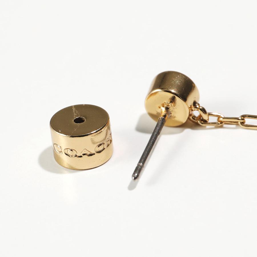 COACH（コーチ） ピアス 450408 レディース クリスタル装飾 チェーン