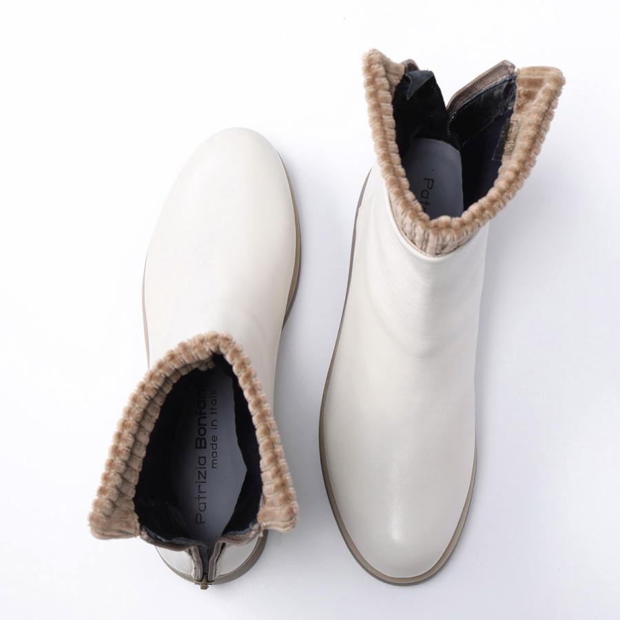 未使用級✨パトリシアボンファンティ　ソックスブーツ　バックジップ　37 レザー Patrizia Bonfanti パトリシアボンファンティ ショートブーツ YAYA