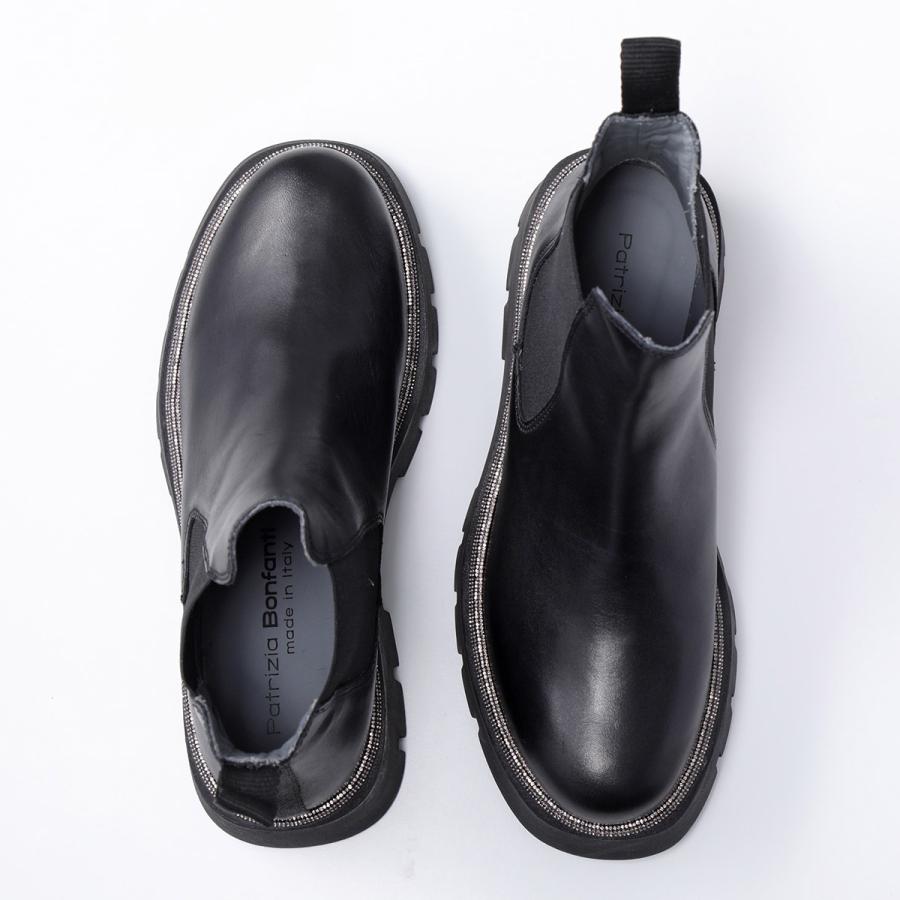 未使用級✨パトリシアボンファンティ　ソックスブーツ　バックジップ　37 レザー Patrizia Bonfanti パトリシアボンファンティ ショートブーツ YAYA