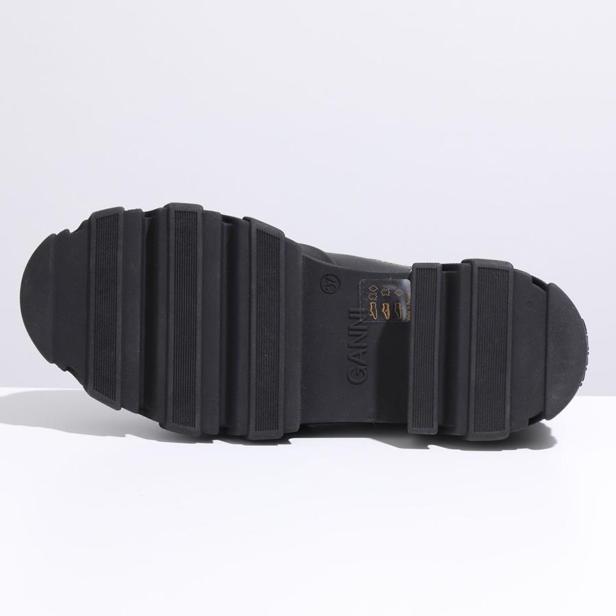 GANNI ガニー ショートブーツ Mid Chelsea Boot Yellow Stitch GANNI ガニー ショートブーツ Mid Chelsea Boot Yellow Stitch