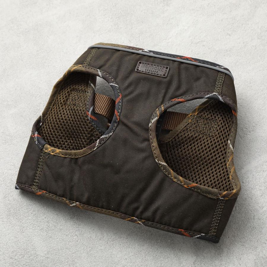 Barbour バブアー ドッグハーネス WAX STEP IN DOG HARNESS DAC0064 ペット ワックスコットン タータン