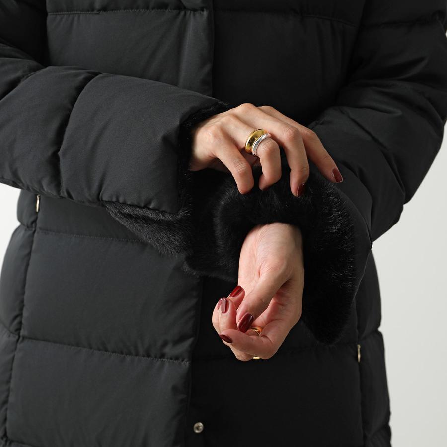 HERNO（ヘルノ） ダウンコート ARENDELLE & LADY FAUX FUR PI001794D