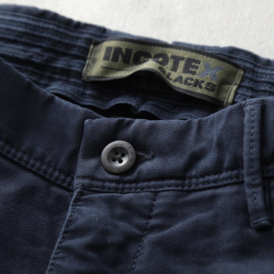 INCOTEX インコテックス テーパードパンツ 17S100 4611D メンズ SLIM FIT スリムフィット ガーメントダイ ロゴ刺繍 カラー8色｜s-musee｜18