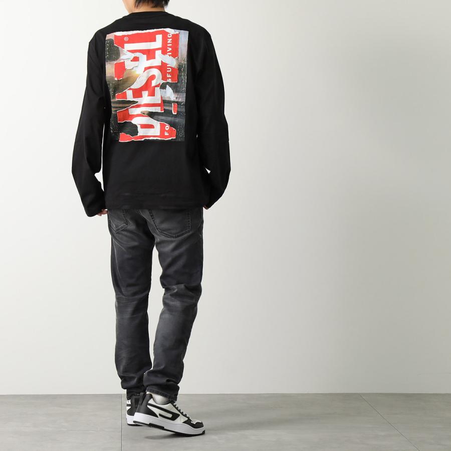 DIESEL ディーゼル Tシャツ T-CRANE-LS-POFF MAGLIETTA A11259
