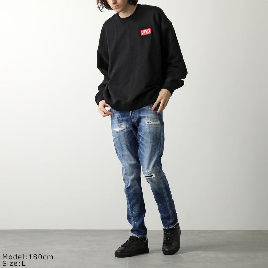 DIESEL ディーゼル スウェット S-NLABEL-L1 A11591 0ILAC メンズ DIESEL ディーゼル スウェット S-NLABEL-L1 A11591 0ILAC メンズ
