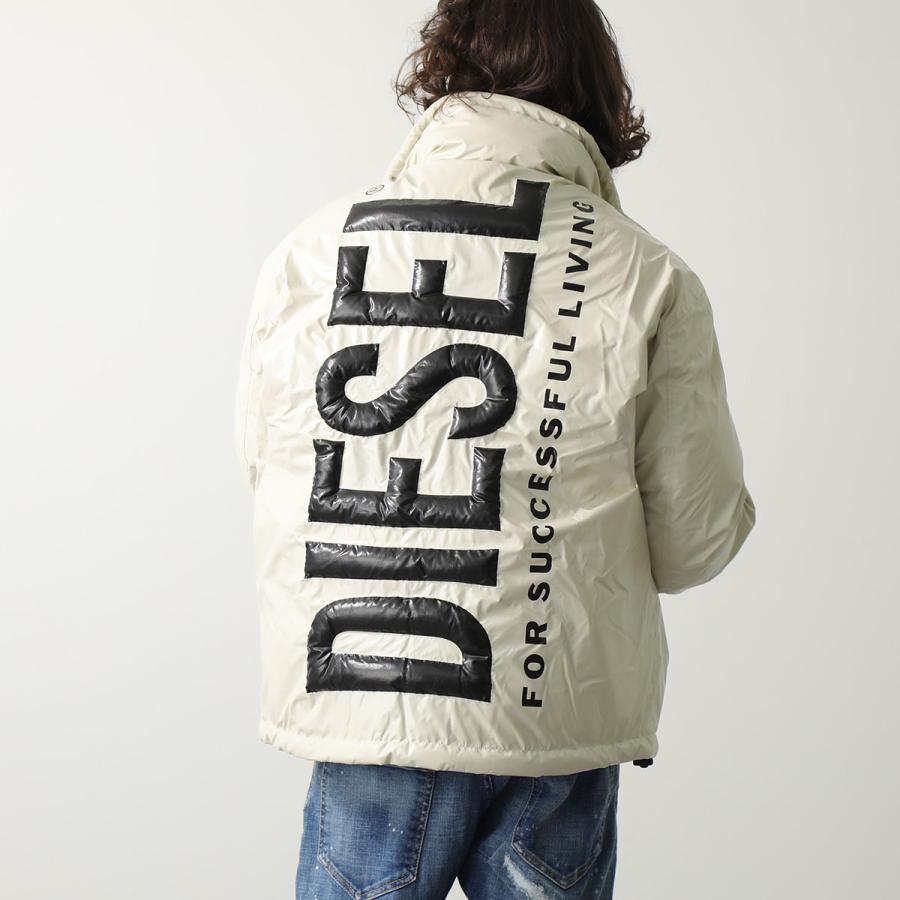 DIESEL ディーゼル 中綿ジャケット W-JUPIT A10607 0JKKL メンズ ロゴ ナイロン スタンドカラー カラー2色｜s-musee｜05